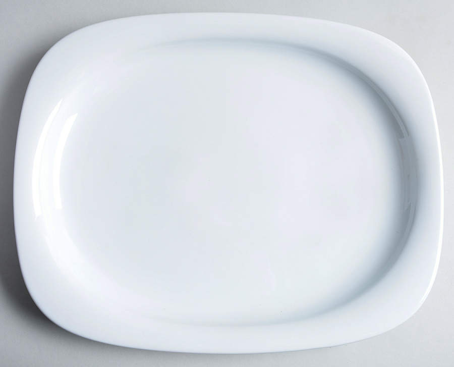 Suomi White 15" Oval Serving Platter by Rosenthal - Continental-1