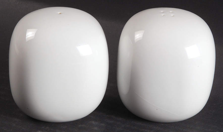 Suomi White Salt & Pepper Set by Rosenthal - Continental-1