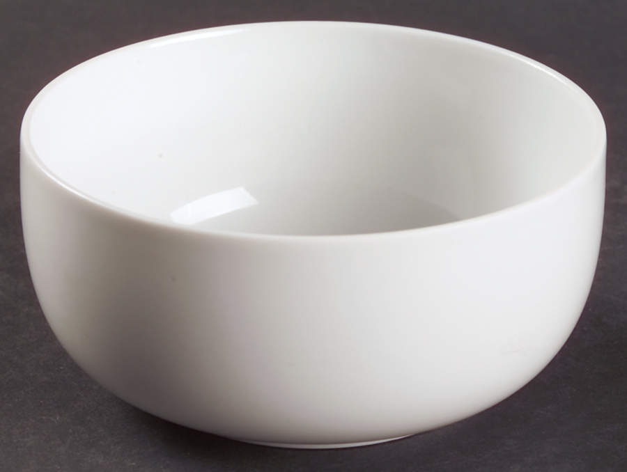 Suomi White Fruit/Dessert (Sauce) Bowl by Rosenthal - Continental-1