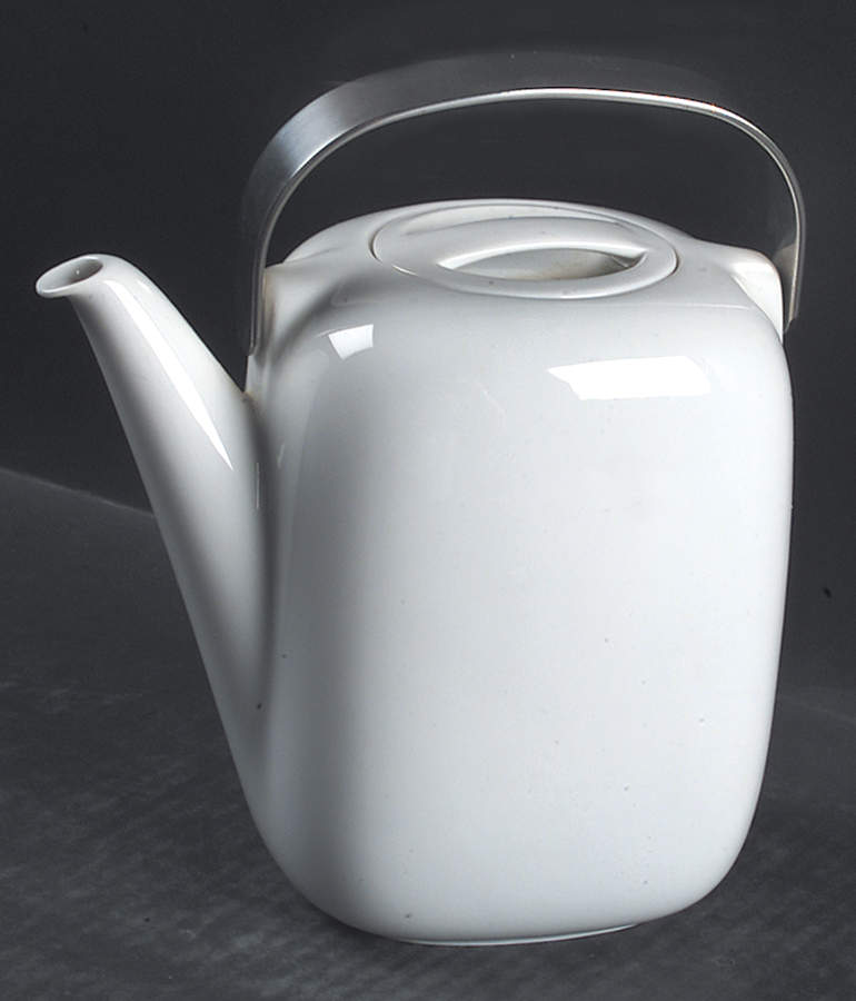Suomi White Coffee Pot & Lid by Rosenthal - Continental-1