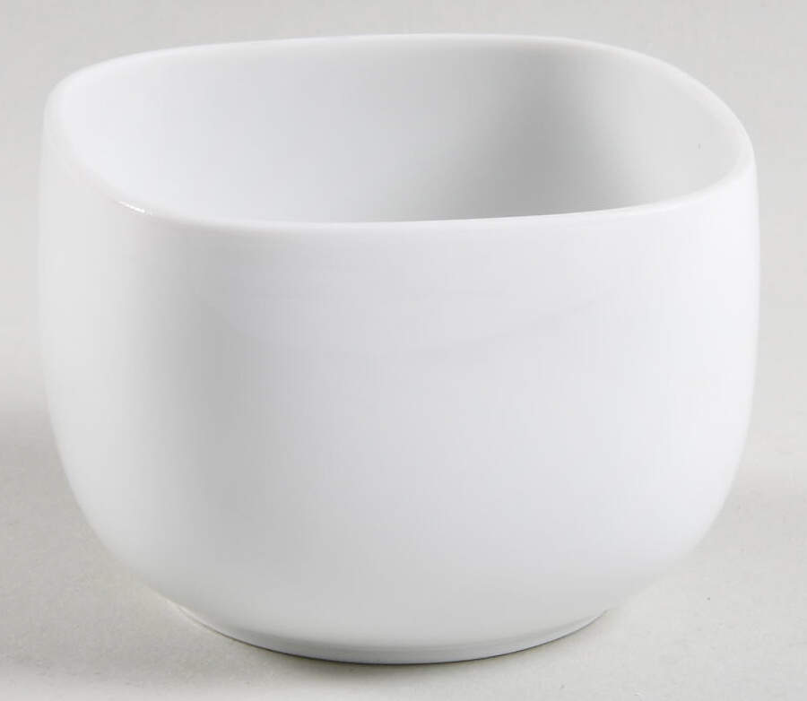 Suomi White Sugar Bowl No Lid by Rosenthal - Continental-1