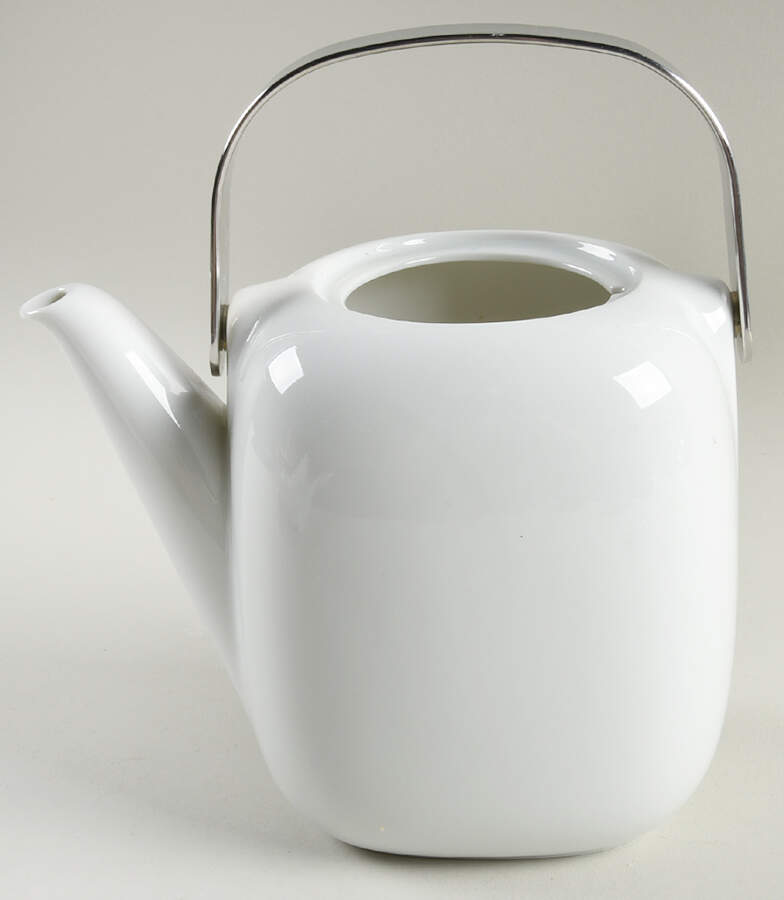 Suomi White Mini Coffee Pot No Lid by Rosenthal - Continental-1