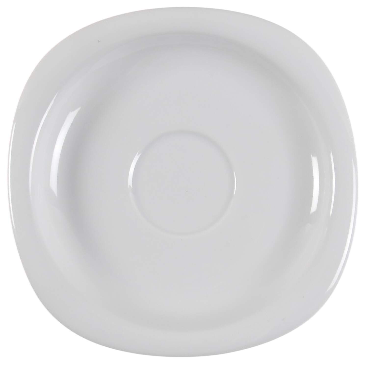 Suomi White Saucer for Flat Cup by Rosenthal - Continental-1