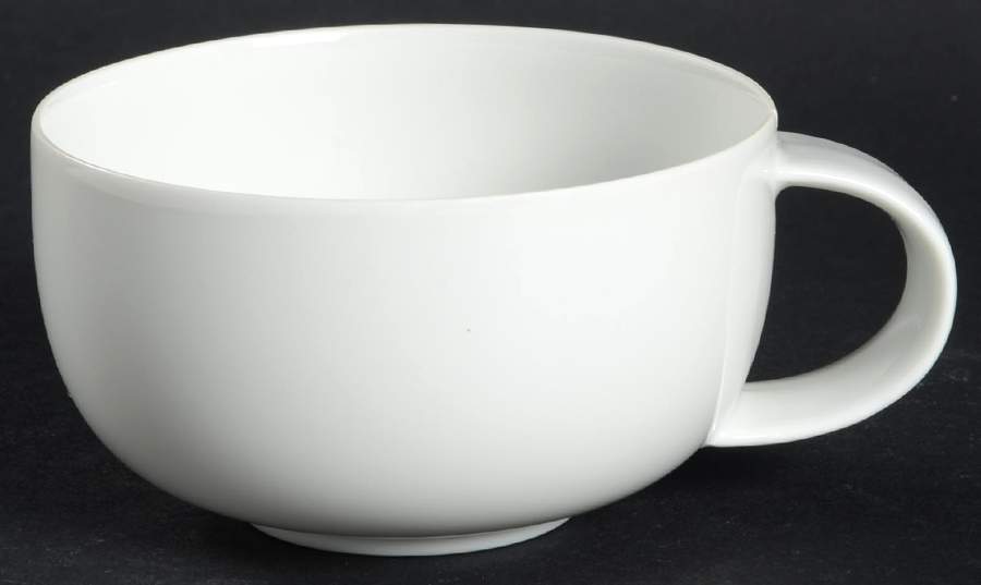 Suomi White Flat Cup by Rosenthal - Continental-1