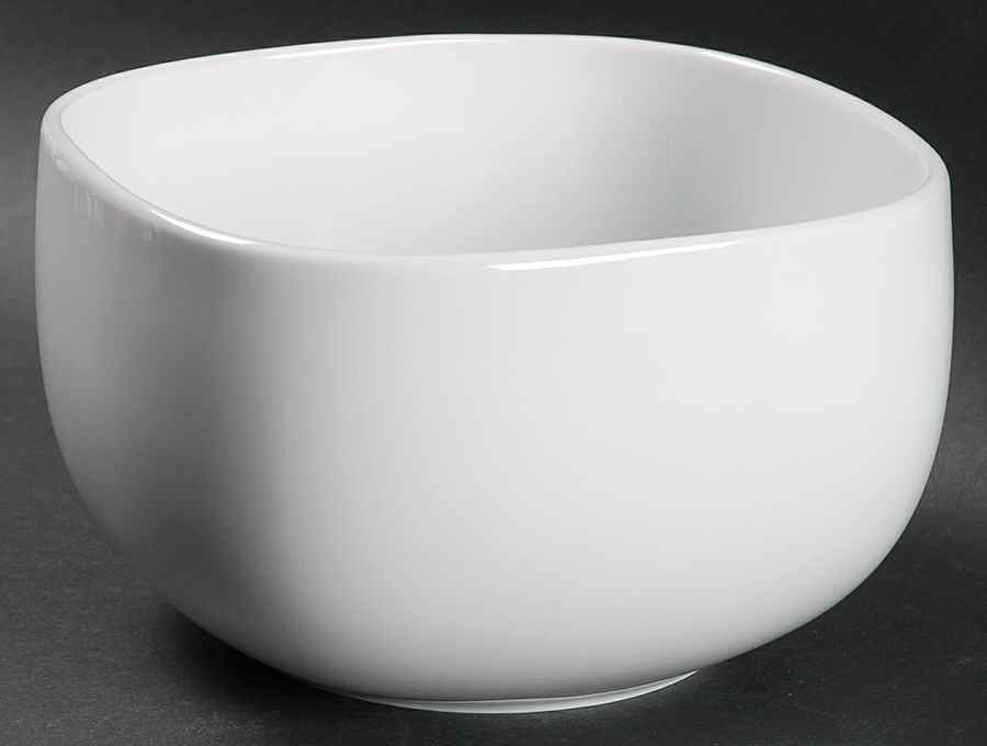 Suomi White 6" Round Vegetable Bowl by Rosenthal - Continental-1