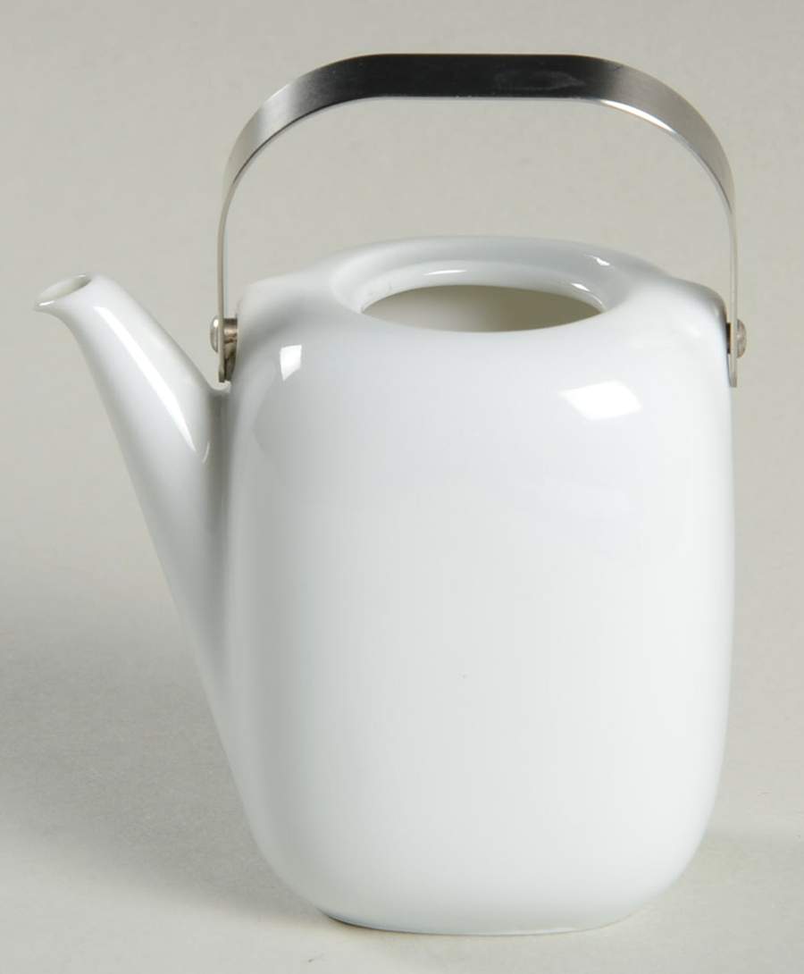 Suomi White Toy Coffee Pot No Lid by Rosenthal - Continental-1
