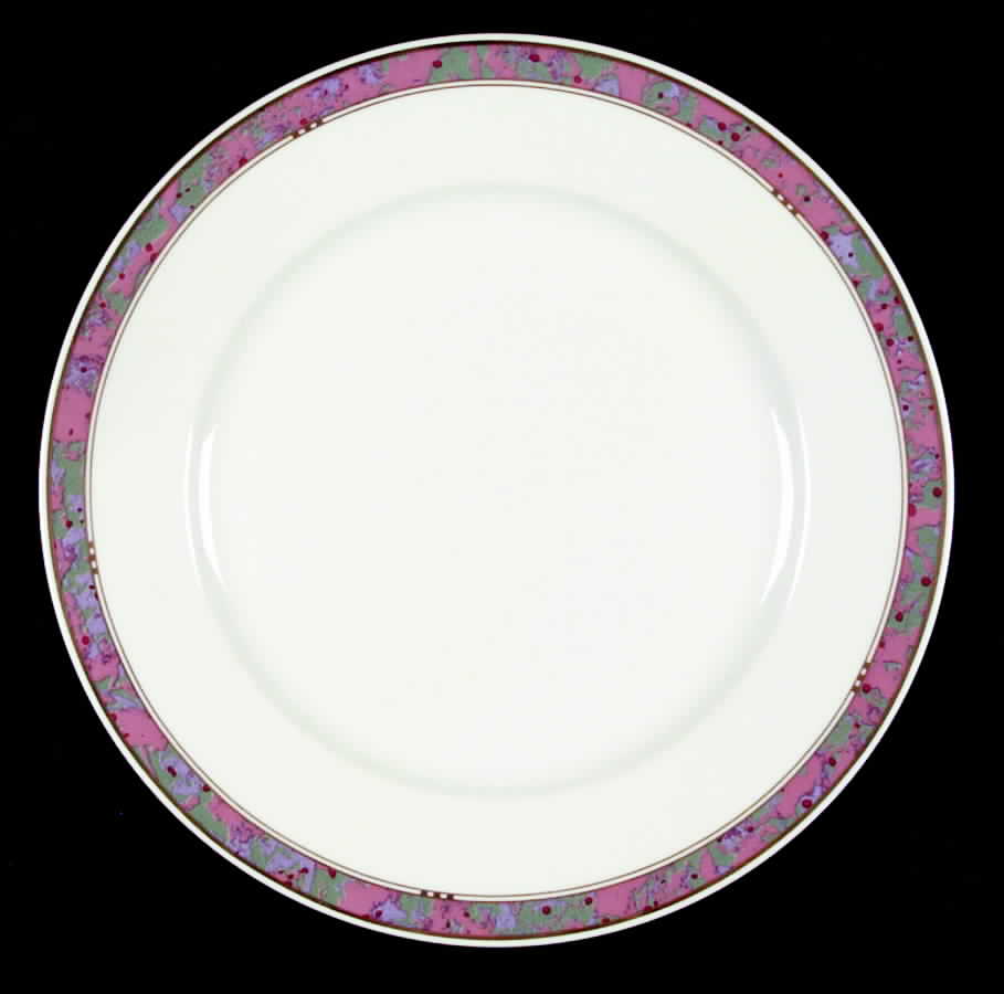 Symphony (Donatello, Pink & Green) Dinner Plate by Rosenthal - Continental-1