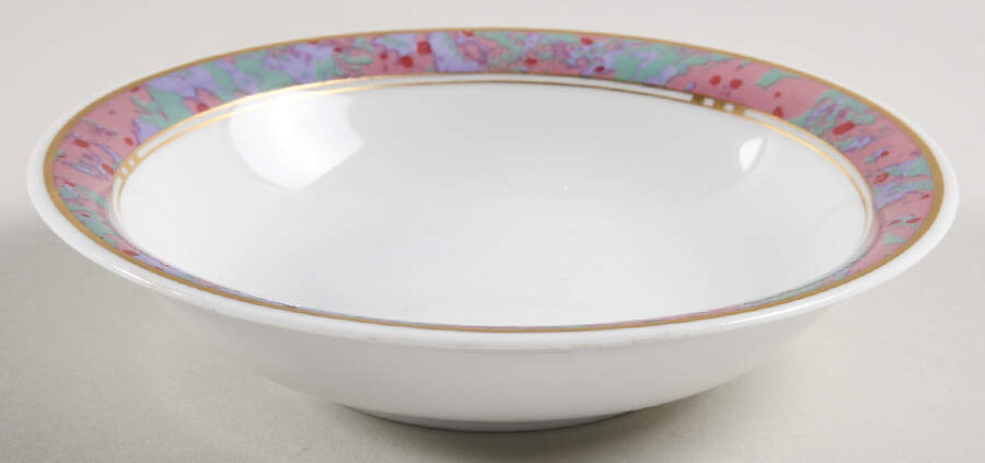 Symphony (Aida, Pink & Green) Fruit/Dessert (Sauce) Bowl by Rosenthal - Continental-1