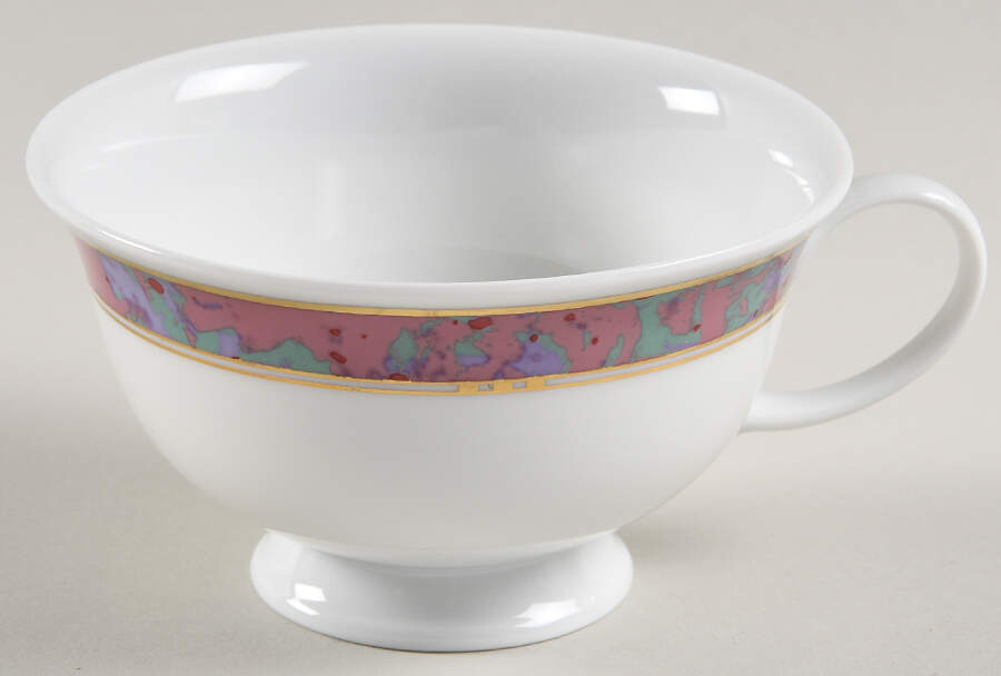 Symphony (Aida, Pink & Green) Footed Cup by Rosenthal - Continental-1