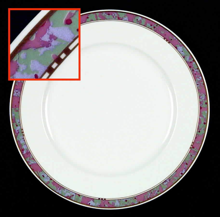 Symphony (Aida, Pink & Green) Dinner Plate by Rosenthal - Continental-1
