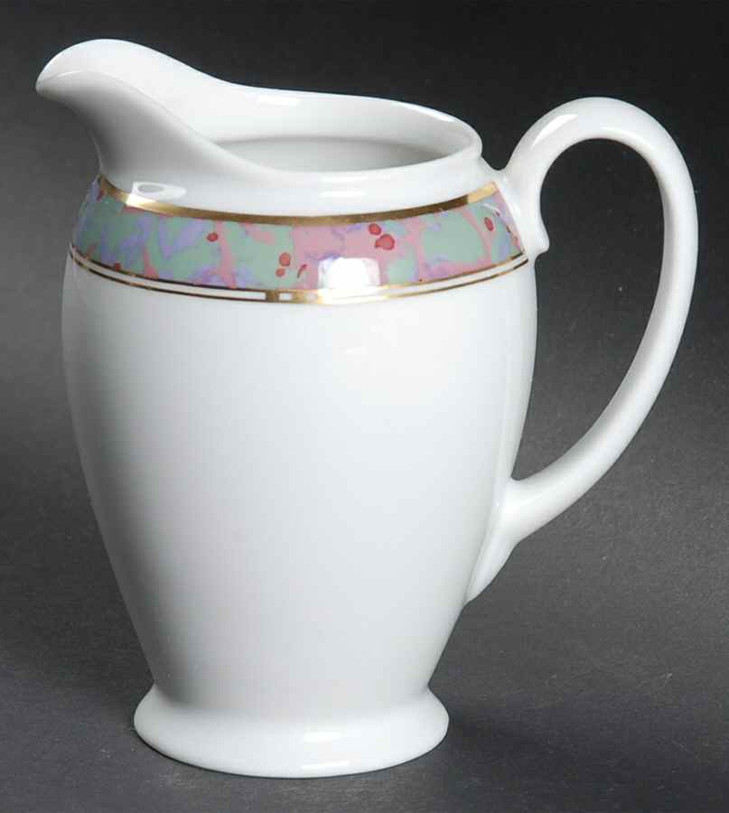 Symphony (Aida, Pink & Green) Creamer by Rosenthal - Continental-1