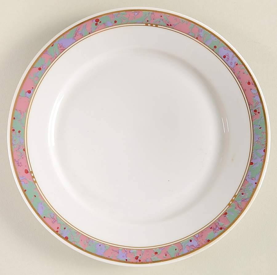 Symphony (Aida, Pink & Green) Salad Plate by Rosenthal - Continental-1