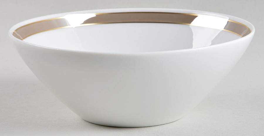 Taupe Band Individual Salad Bowl by Rosenthal - Continental-1