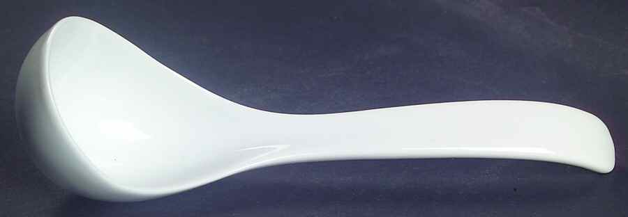 Taupe Band Gravy Ladle Solid Piece by Rosenthal - Continental-1