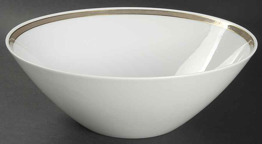 Taupe Band 9" Round Vegetable Bowl by Rosenthal - Continental-1