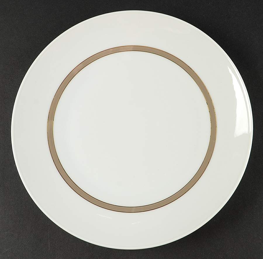 Taupe Band Dinner Plate by Rosenthal - Continental-1