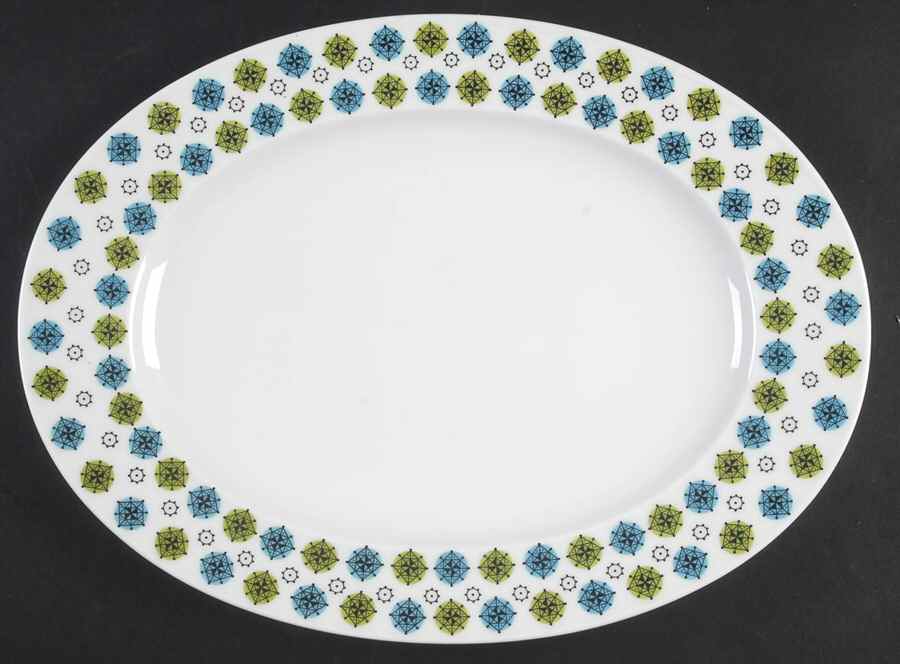 Taiga 12" Oval Serving Platter by Rosenthal - Continental-1