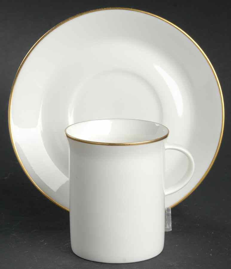 Tempelhof Flat Demitasse Cup & Saucer Set by Rosenthal - Continental-1
