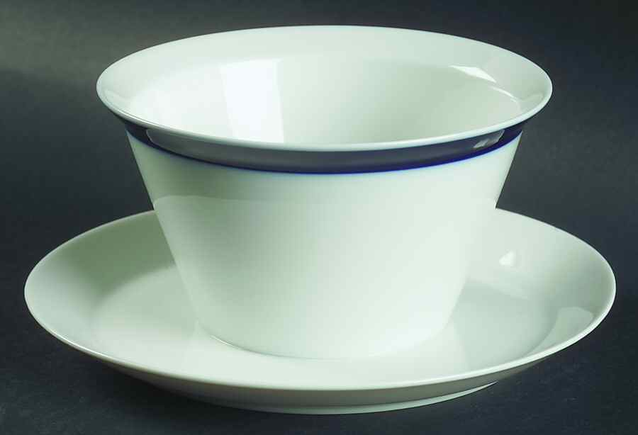 Terzo Gravy Boat with Attached Underplate by Rosenthal - Continental-1