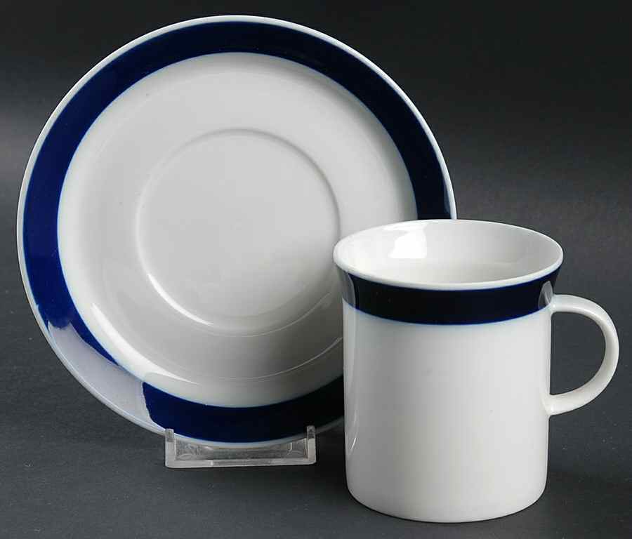 Terzo Flat Cup & Saucer Set by Rosenthal - Continental-1
