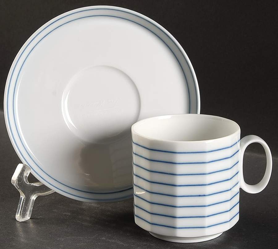 Thebes Flat Cup & Saucer Set by Rosenthal - Continental-1