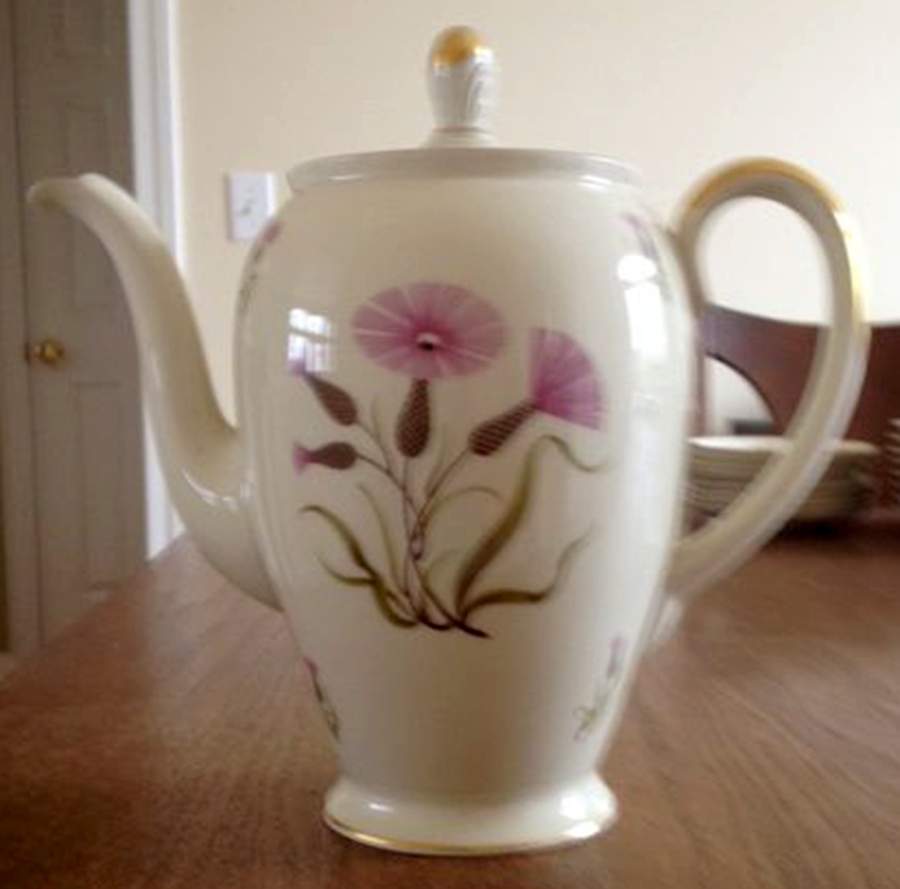 Thistle (Rim) Coffee Pot & Lid by Rosenthal - Continental-1