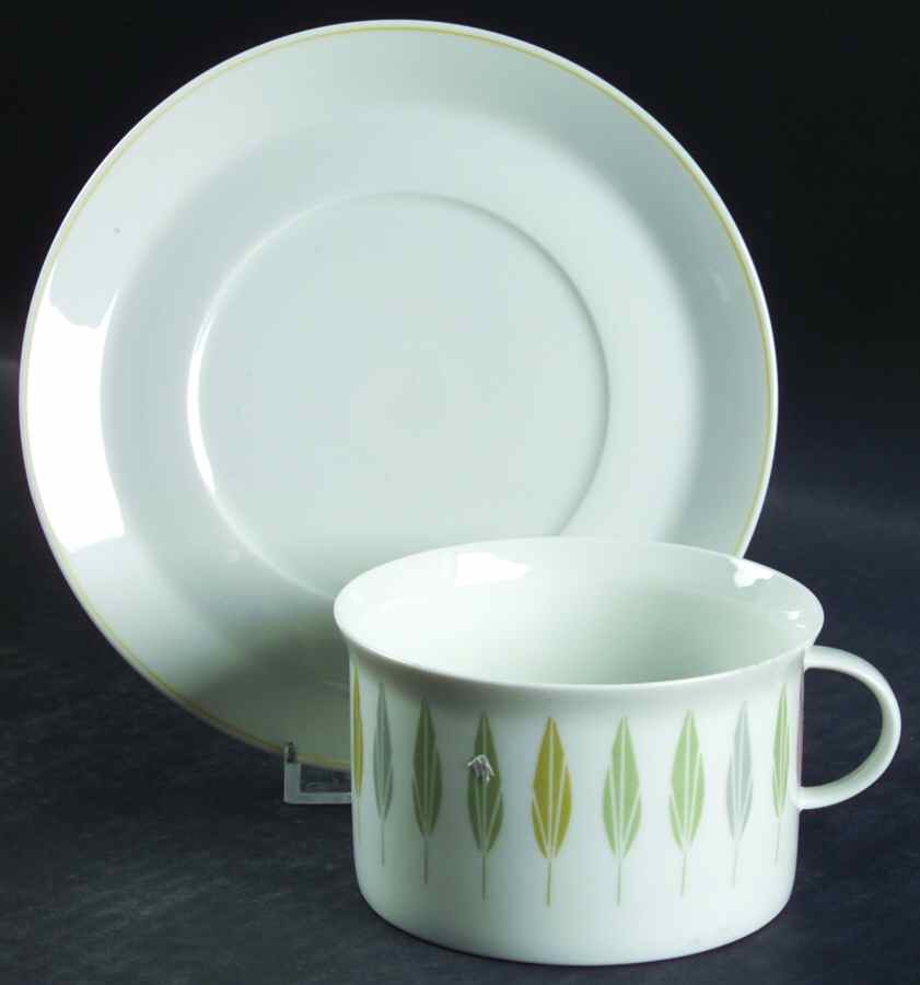 Tiergarten Oversized Cup & Saucer Set by Rosenthal - Continental-1