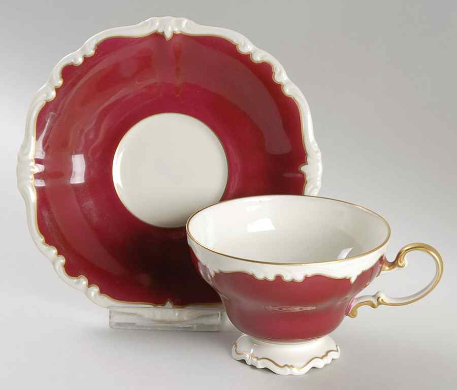 Titian Footed Cup & Saucer Set by Rosenthal - Continental-1