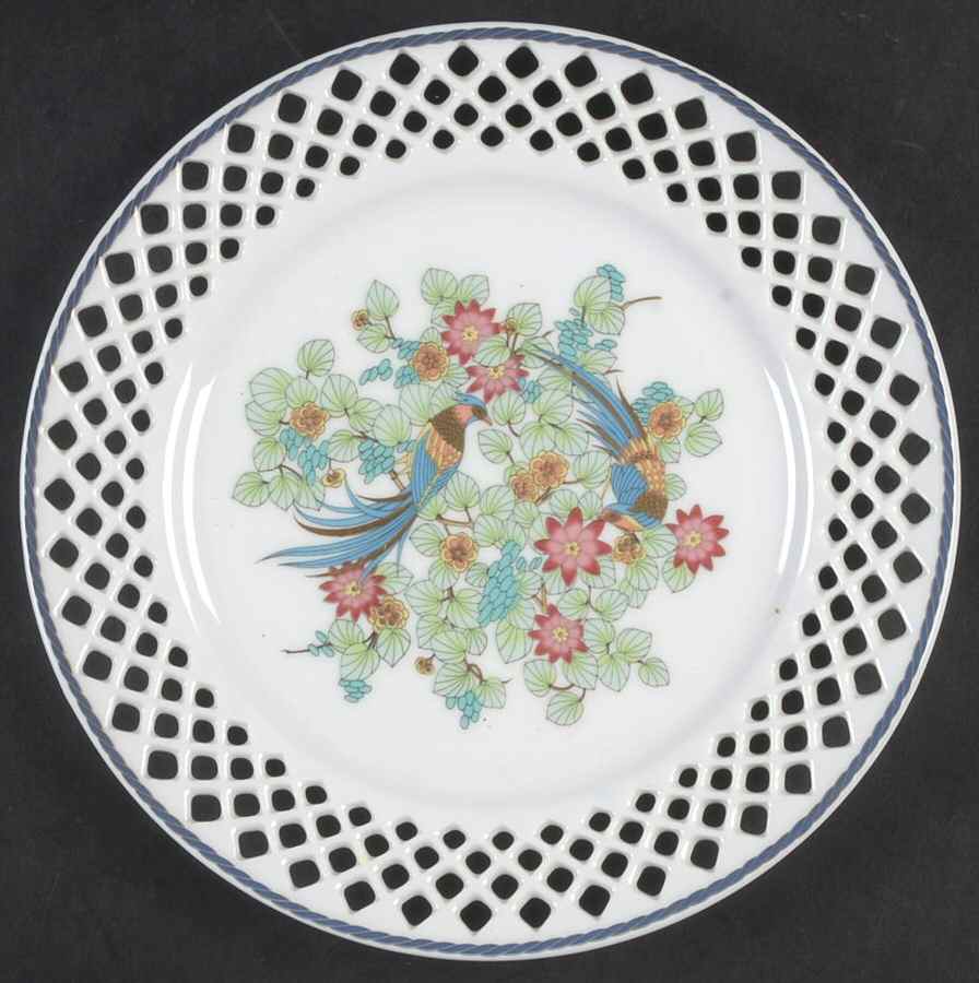 Tropical Dusk Pierced Edge Salad Plate by Rosenthal - Continental-1