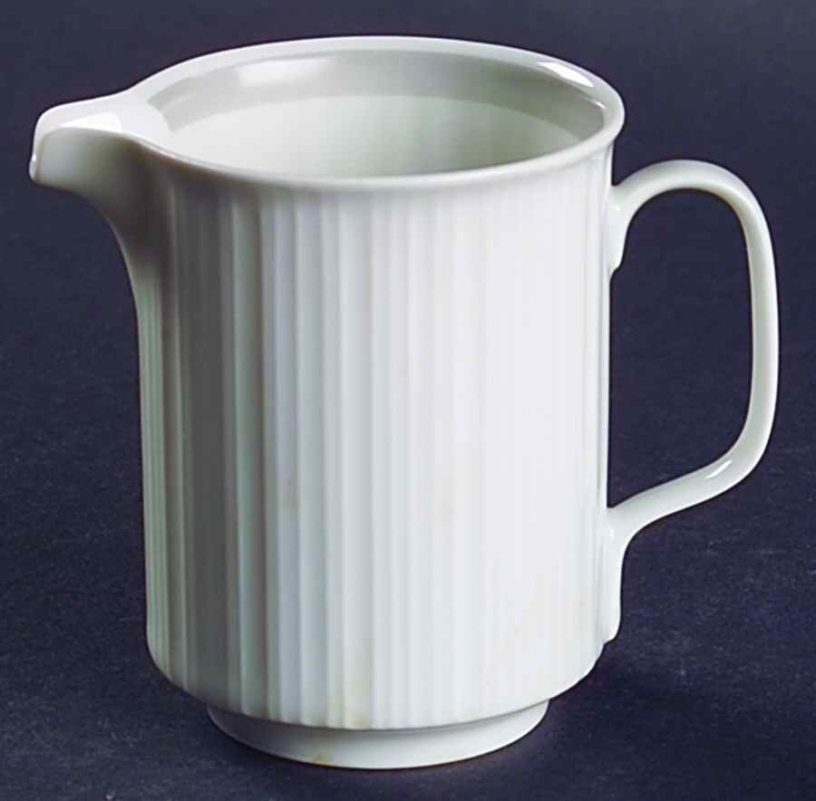 Variations White Rim with Gray (Gray Band) Mini Creamer by Rosenthal - Continental-1