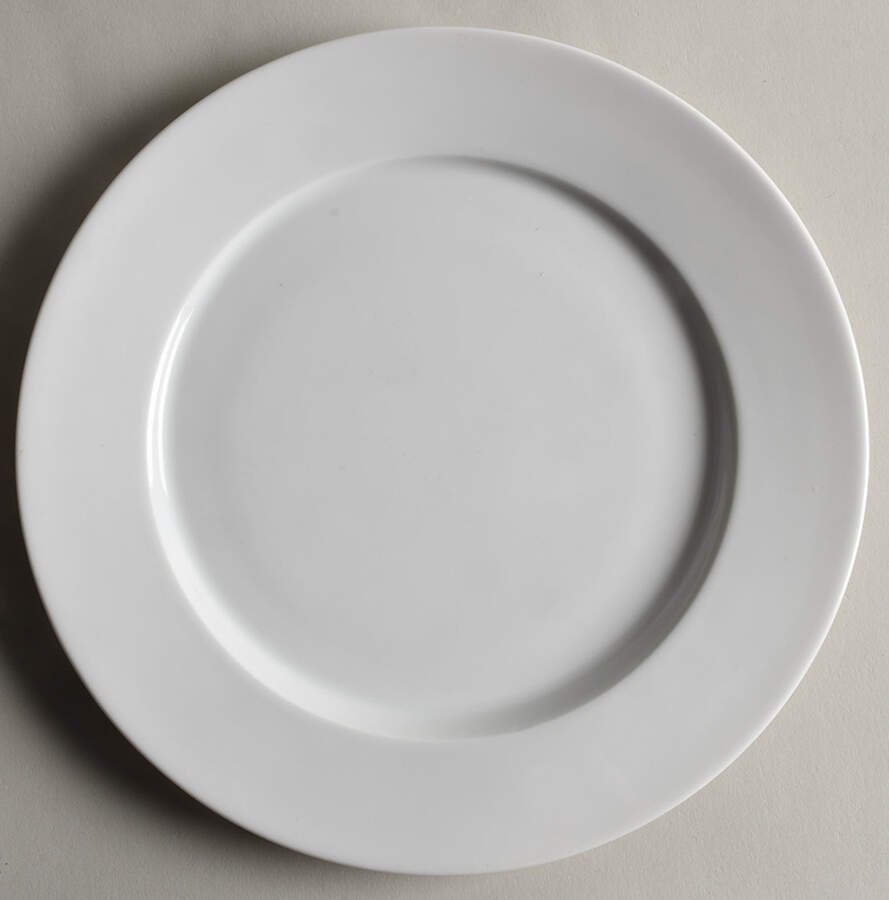 Variation White (Restaurant) Luncheon Plate by Rosenthal - Continental-1