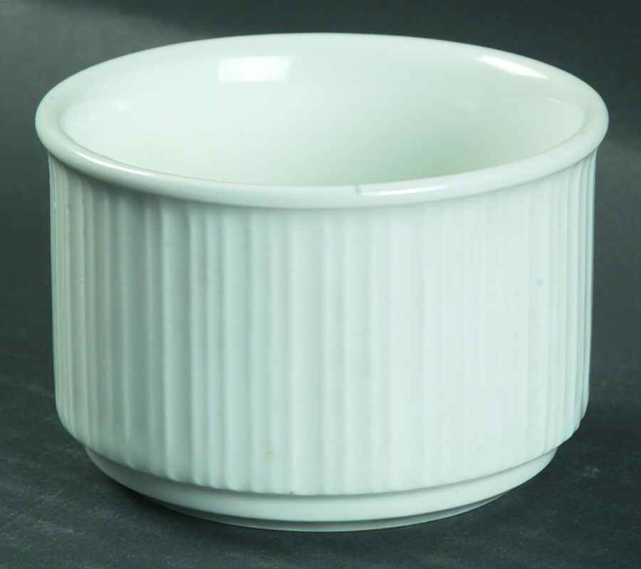 Variation White (Restaurant) Mini Open Sugar Bowl by Rosenthal - Continental-1