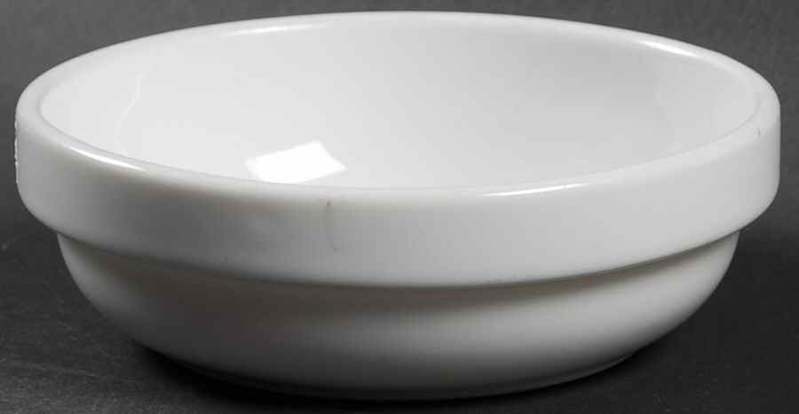 Variation White (Restaurant) Small Fruit/Dessert (Sauce) Bowl by Rosenthal - Continental-1
