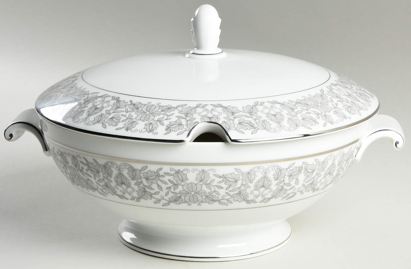 Venetian (Platinum Trim) Tureen &  Lid by Rosenthal - Continental-1