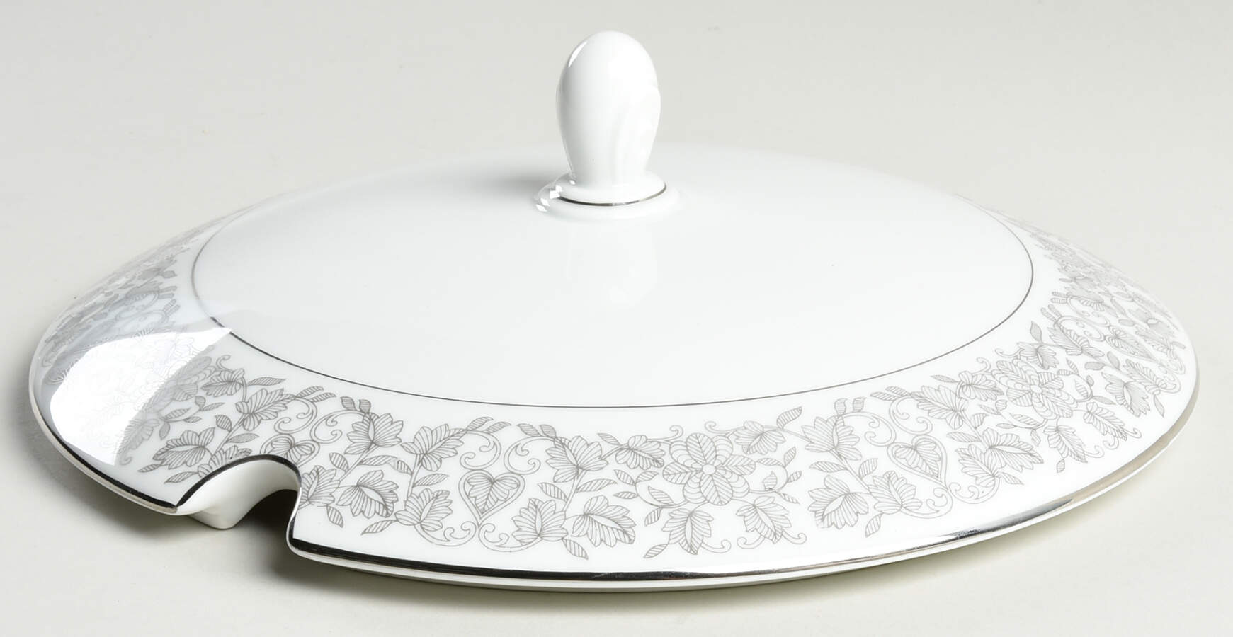 Venetian (Platinum Trim) Lid for Tureen by Rosenthal - Continental-1