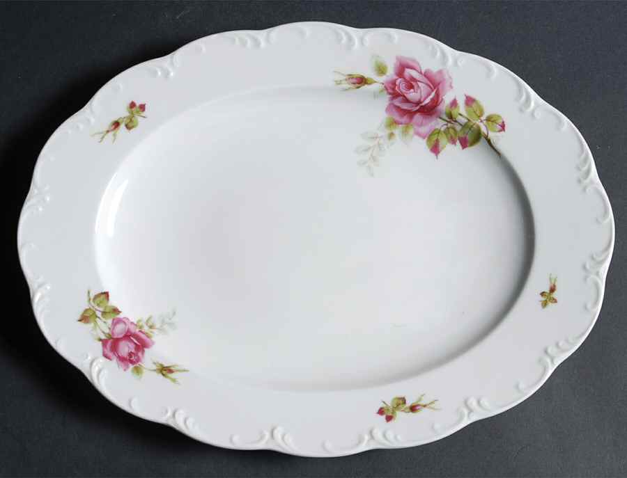 Victoria (Monbijou Shape) 12" Oval Serving Platter by Rosenthal - Continental-1