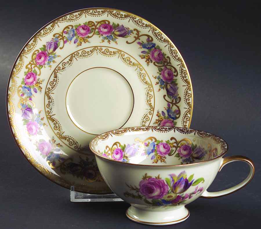 Vienna Footed Cup & Saucer Set by Rosenthal - Continental-1