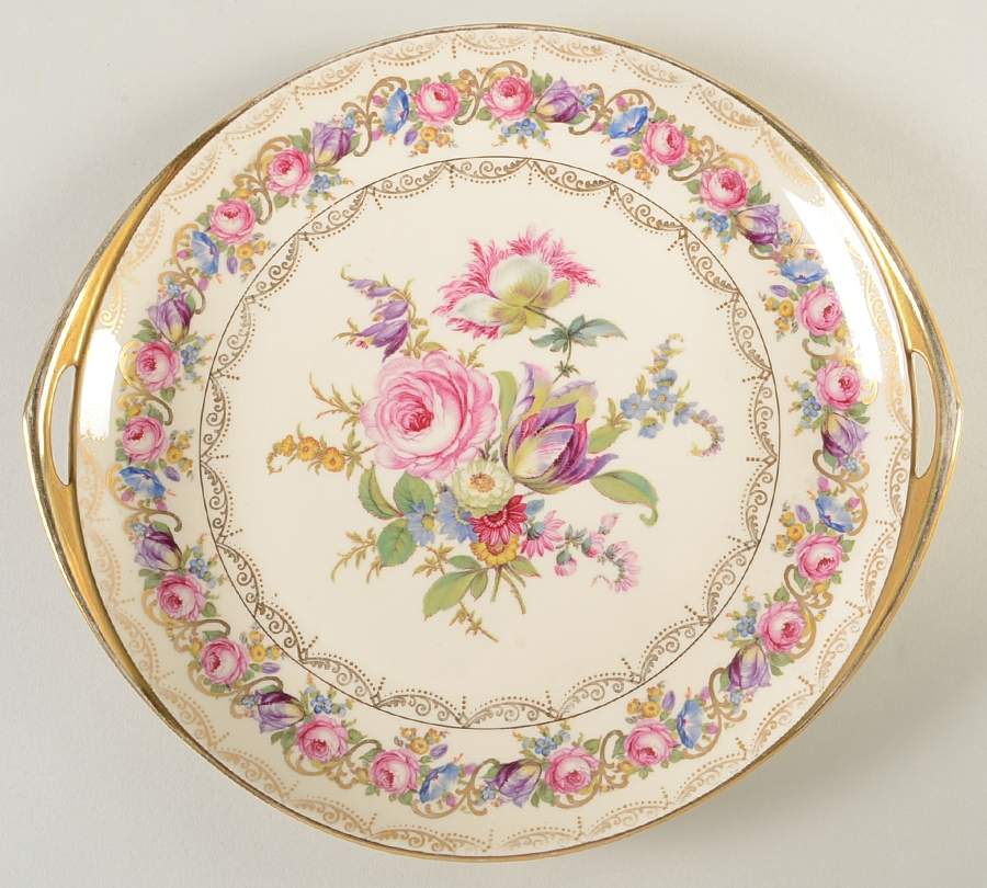 Vienna Handled Cake Plate by Rosenthal - Continental-1
