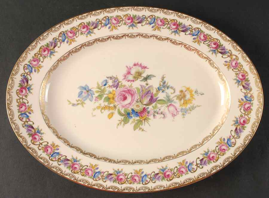 Vienna 12" Oval Serving Platter by Rosenthal - Continental-1
