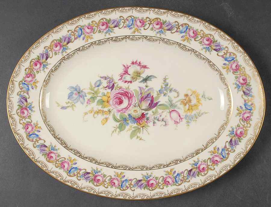 Vienna 11" Oval Serving Platter by Rosenthal - Continental-1