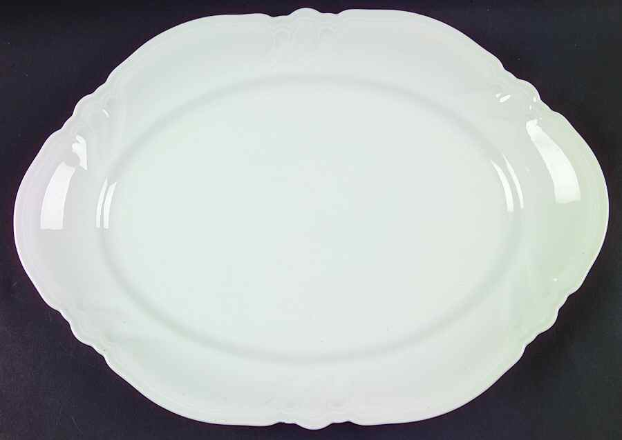 Viktoria White 14" Oval Serving Platter by Rosenthal - Continental-1