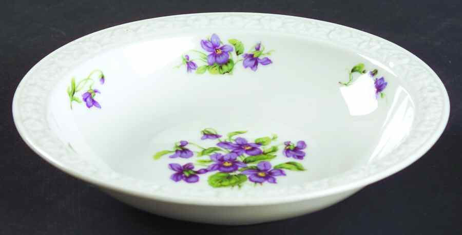 Violetta Rim Fruit/Dessert (Sauce) Bowl by Rosenthal - Continental-1