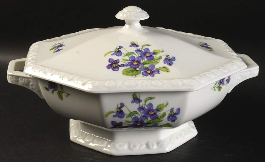 Violetta Round Covered Vegetable by Rosenthal - Continental-1