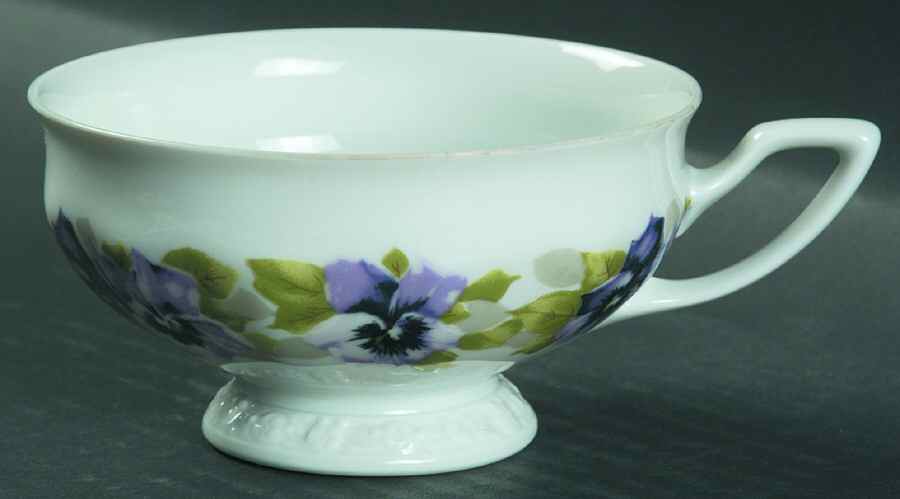 Violets Footed Cup by Rosenthal - Continental-1