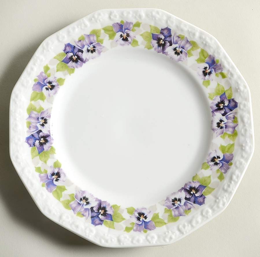 Violets Salad Plate by Rosenthal - Continental-1