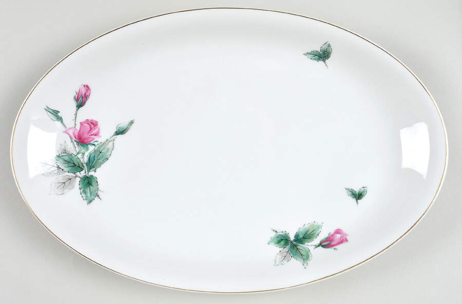 Victoria Rose 13" Oval Serving Platter by Rosenthal - Continental-1