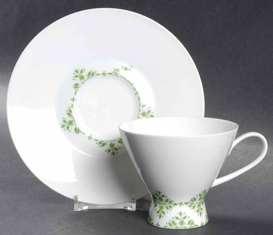 Vienna Woods Footed Cup & Saucer Set by Rosenthal - Continental-1
