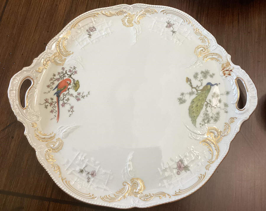 Voliere Handled Cake Plate by Rosenthal - Continental-1