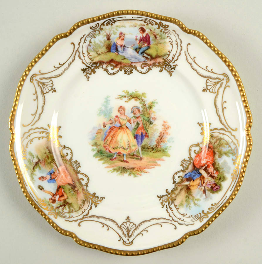 Watteau Bread & Butter Plate by Rosenthal - Continental-1