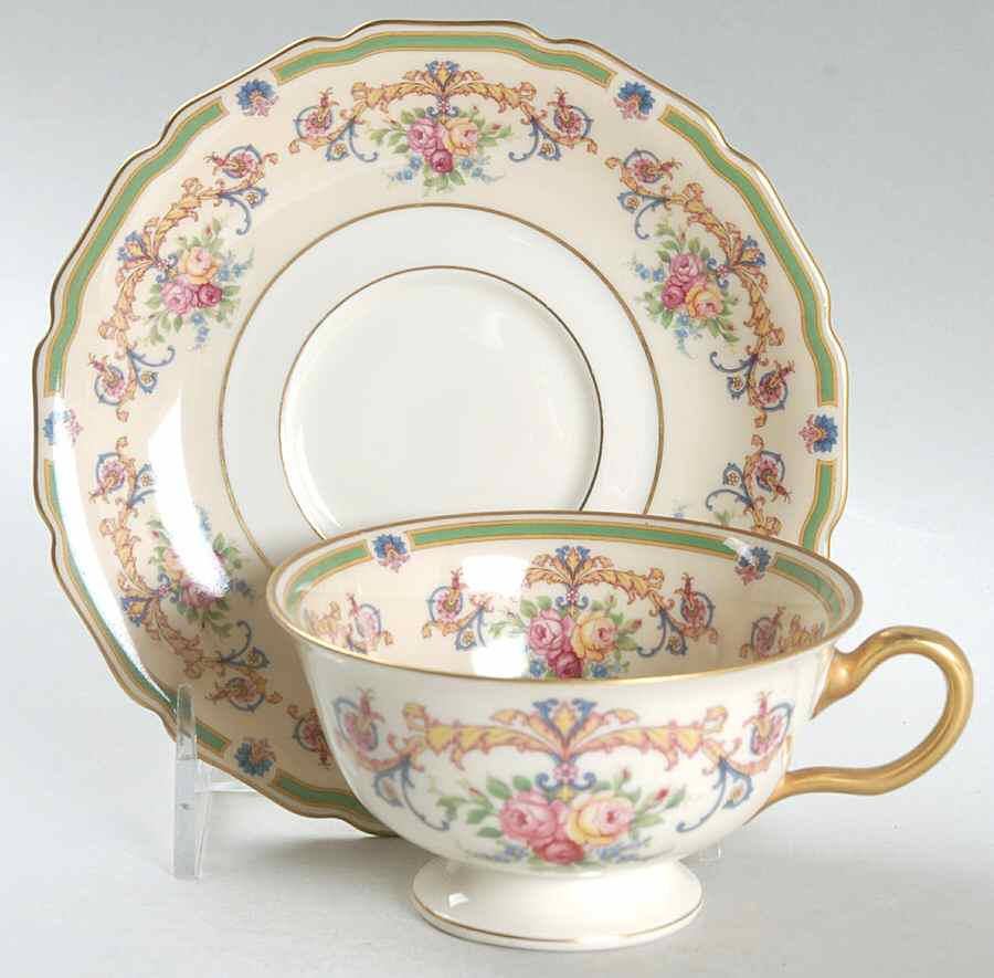 Westbury Footed Cup & Saucer Set by Rosenthal - Continental-1